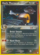 Dark Marowak  - Holofoil Team Rocket Returns - Holo Rare
