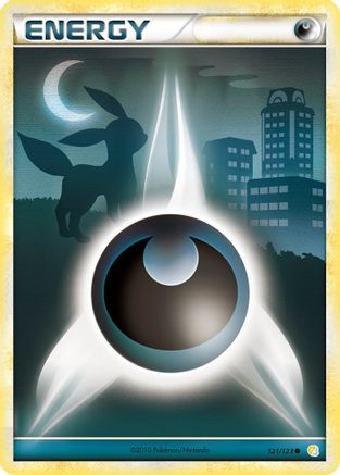 Darkness Energy (Basic) 121  - Reverse Holofoil HeartGold SoulSilver - Common