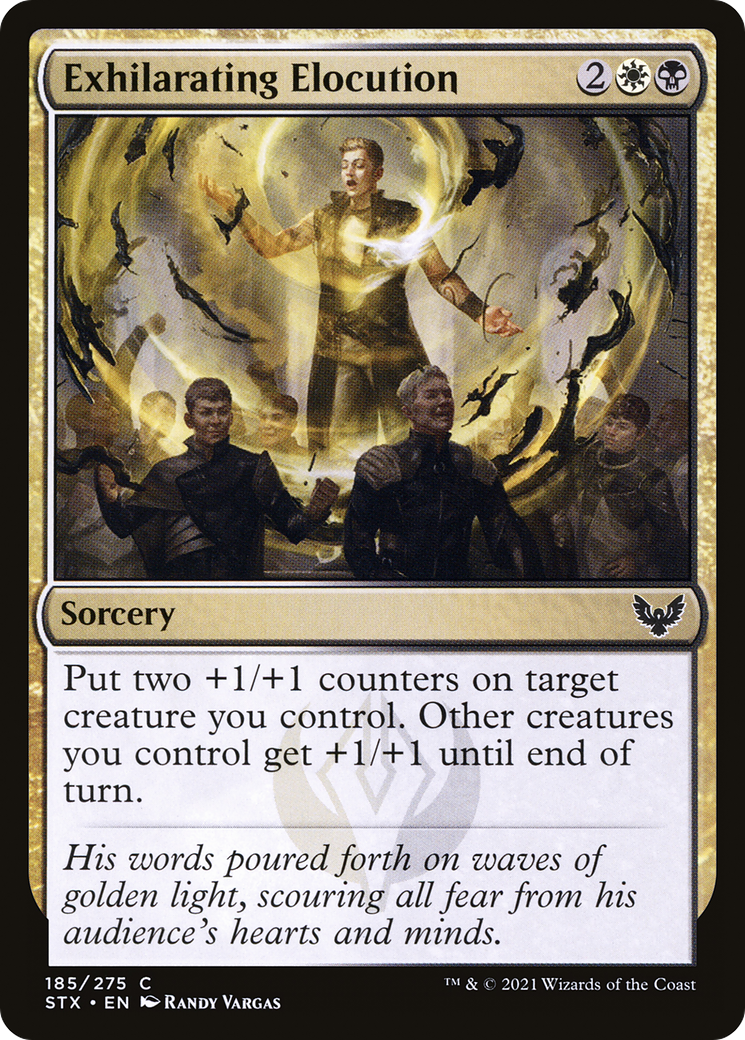 Exhilarating Elocution [Strixhaven: School of Mages]