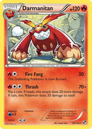 Darmanitan  - Reverse Holofoil Black and White - Rare
