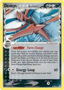 Deoxys (Delta Species - Attack Forme)  - Holofoil Holon Phantoms - Holo Rare