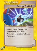 Energy Switch  - Reverse Holofoil Aquapolis - Uncommon