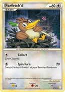 Farfetch'd  HeartGold SoulSilver - Rare