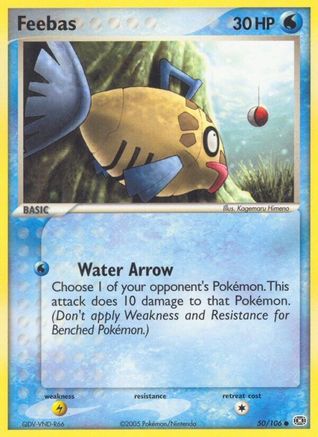 Feebas 050/106  Emerald - Common