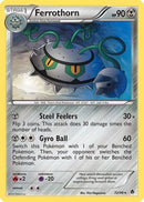 Ferrothorn (72)  - Reverse Holofoil Emerging Powers - Rare