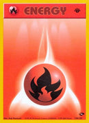 Fire Energy 128  - 1st Edition Gym Challenge - Common