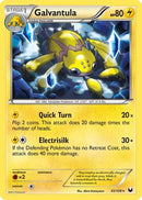 Galvantula  - Reverse Holofoil Dark Explorers - Rare