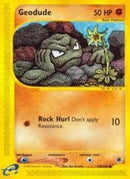 Geodude 110  - Reverse Holofoil Expedition - Common