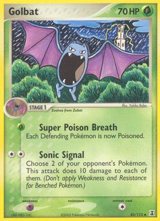 Golbat/113  Delta Species - Uncommon
