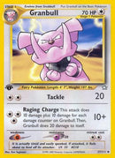 Granbull 037  - 1st Edition Neo Genesis - Uncommon