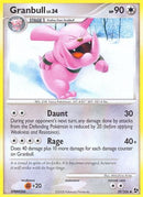 Granbull  - Reverse Holofoil Great Encounters - Uncommon