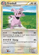 Granbull  - Reverse Holofoil HeartGold SoulSilver - Rare