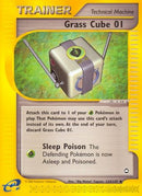 Grass Cube 01  - Reverse Holofoil Aquapolis - Uncommon