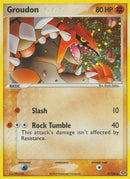 Groudon - 005/106/106  Emerald - Holo Rare