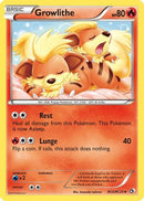 Growlithe RC4  - Holofoil Legendary Treasures Radiant Collection - Uncommon