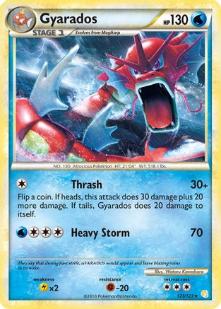 Gyarados (Red)  - Reverse Holofoil HeartGold SoulSilver - Holo Rare