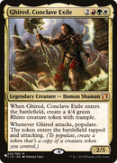 Ghired, Conclave Exile [The List]