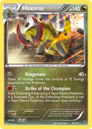 Haxorus 069  - Reverse Holofoil Plasma Blast - Holo Rare