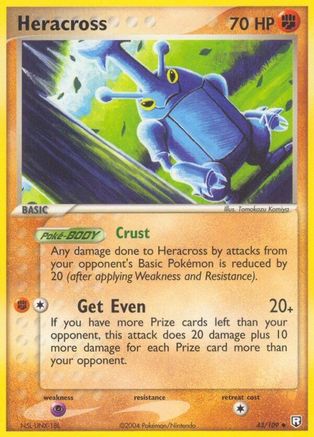 Heracross  - Reverse Holofoil Team Rocket Returns - Uncommon