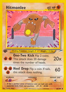 Hitmonlee 042  - 1st Edition Neo Destiny - Uncommon