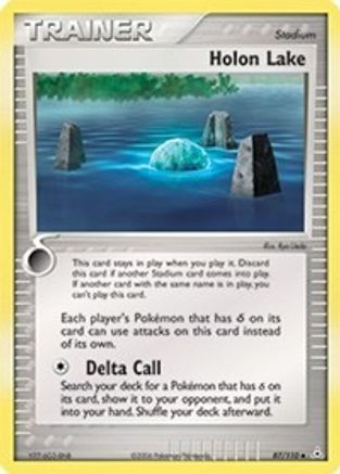 Holon Lake (87/110) (Stamped) [EX: Holon Phantoms]