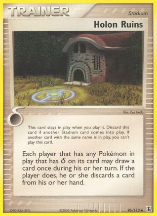 Holon Ruins  - Reverse Holofoil Delta Species - Uncommon