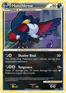 Honchkrow (16) (16) 016  - Reverse Holofoil Undaunted - Rare
