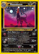 Houndoom  - 1st Edition Holofoil Neo Revelation - Holo Rare