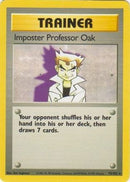 Imposter Professor Oak 073  Base Set - Rare