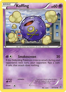 Koffing (57)  - Reverse Holofoil Plasma Storm - Uncommon