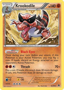 Krookodile  - Reverse Holofoil Emerging Powers - Rare