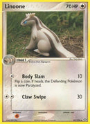 Linoone  - Reverse Holofoil Emerald - Uncommon