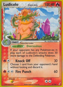 Ludicolo (Delta Species)/100  - Holofoil Crystal Guardians - Holo Rare