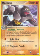 Machoke  - Reverse Holofoil Legend Maker - Uncommon