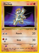 Machop 059  - 1st Edition Team Rocket - Common