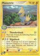 Manectric - 39/109/109  - Reverse Holofoil Ruby and Sapphire - Uncommon