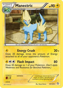Manectric (43)  Dragons Exalted - Rare