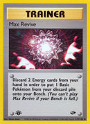 Max Revive 117  - 1st Edition Gym Challenge - Uncommon