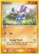 Meditite - 66/101/101  - Reverse Holofoil Hidden Legends - Common