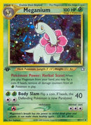 Meganium (10) (10) 010  - 1st Edition Holofoil Neo Genesis - Holo Rare