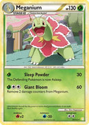 Meganium  - Reverse Holofoil HeartGold SoulSilver - Rare