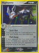Mightyena  - Reverse Holofoil Deoxys - Holo Rare