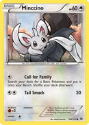 Minccino 104  Legendary Treasures - Common
