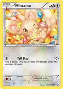 Minccino RC18  - Holofoil Legendary Treasures Radiant Collection - Common