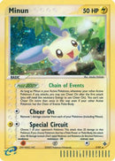 Minun  - Holofoil Dragon - Holo Rare