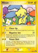 Minun/017  POP Series 3 - Rare