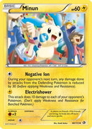Minun 048  - Reverse Holofoil Legendary Treasures - Uncommon