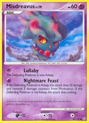 Misdreavus  - Reverse Holofoil Stormfront - Common