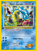 Misty's Gyarados 013  - 1st Edition Holofoil Gym Challenge - Holo Rare