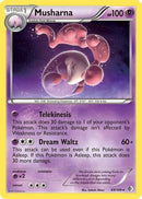 Musharna  - Reverse Holofoil Boundaries Crossed - Rare